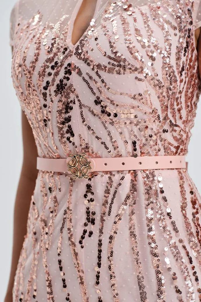 PETALS MIDI DRESS