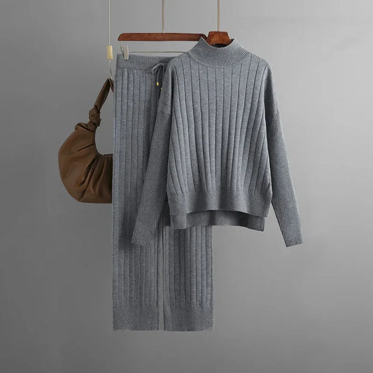 LUCY KNIT SWEATER SET