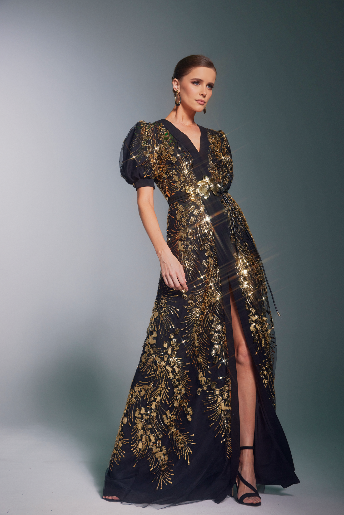 EMBELLISHED GOWN
