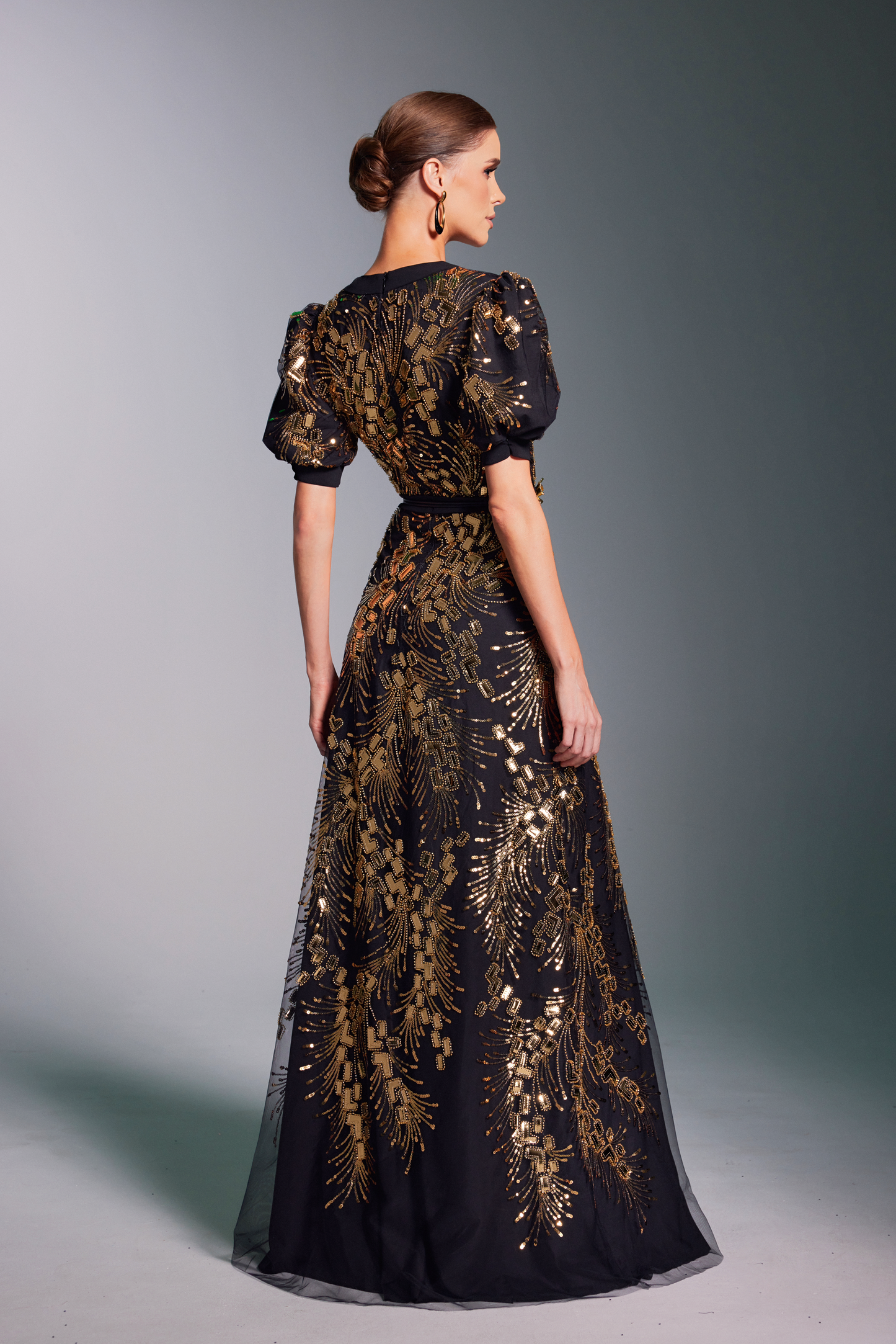 EMBELLISHED GOWN