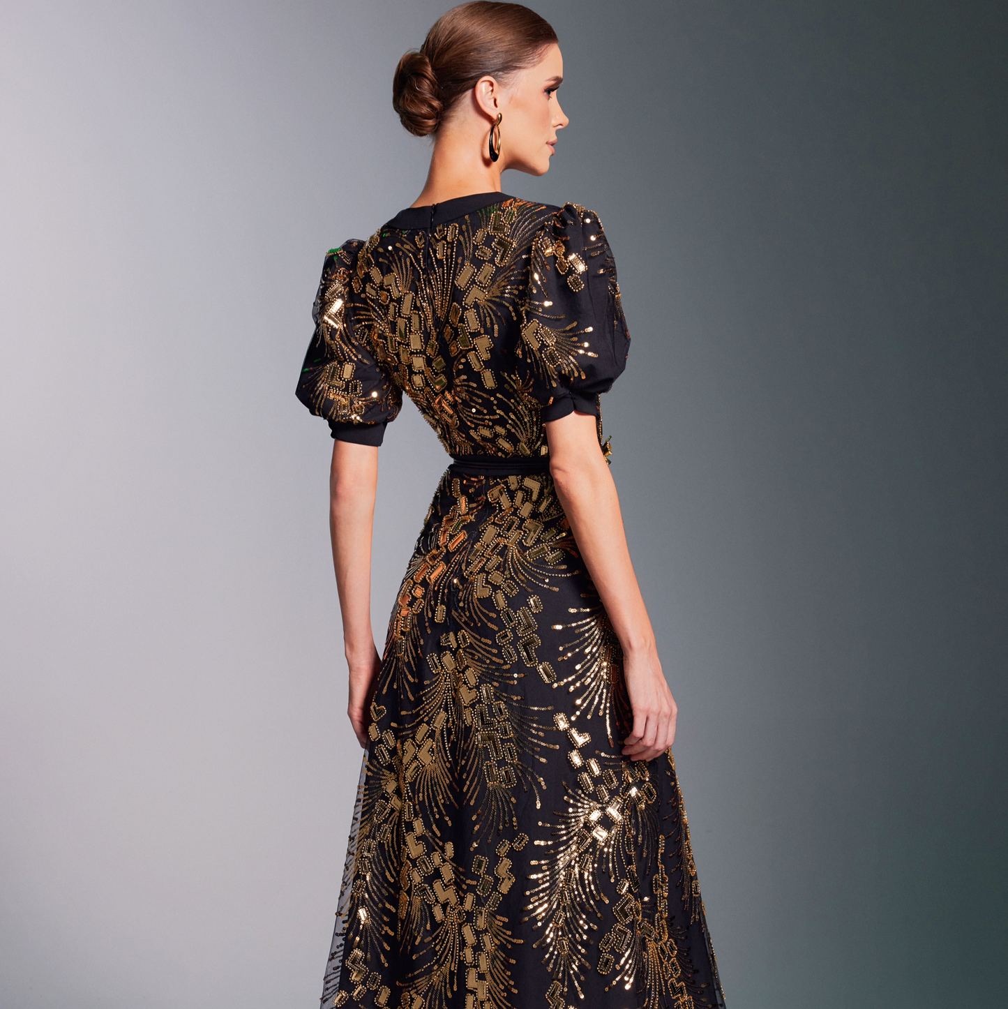 EMBELLISHED GOWN