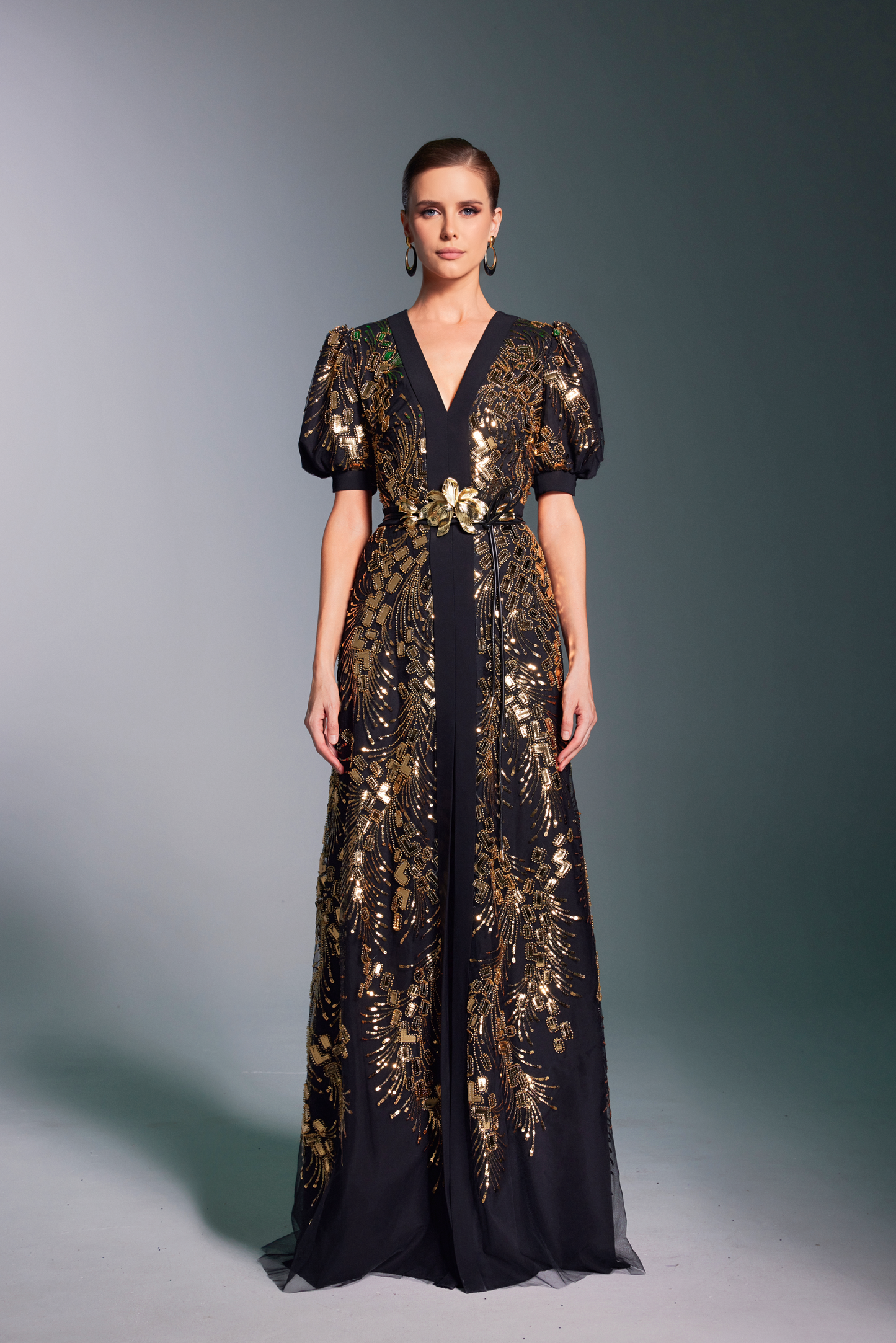 EMBELLISHED GOWN
