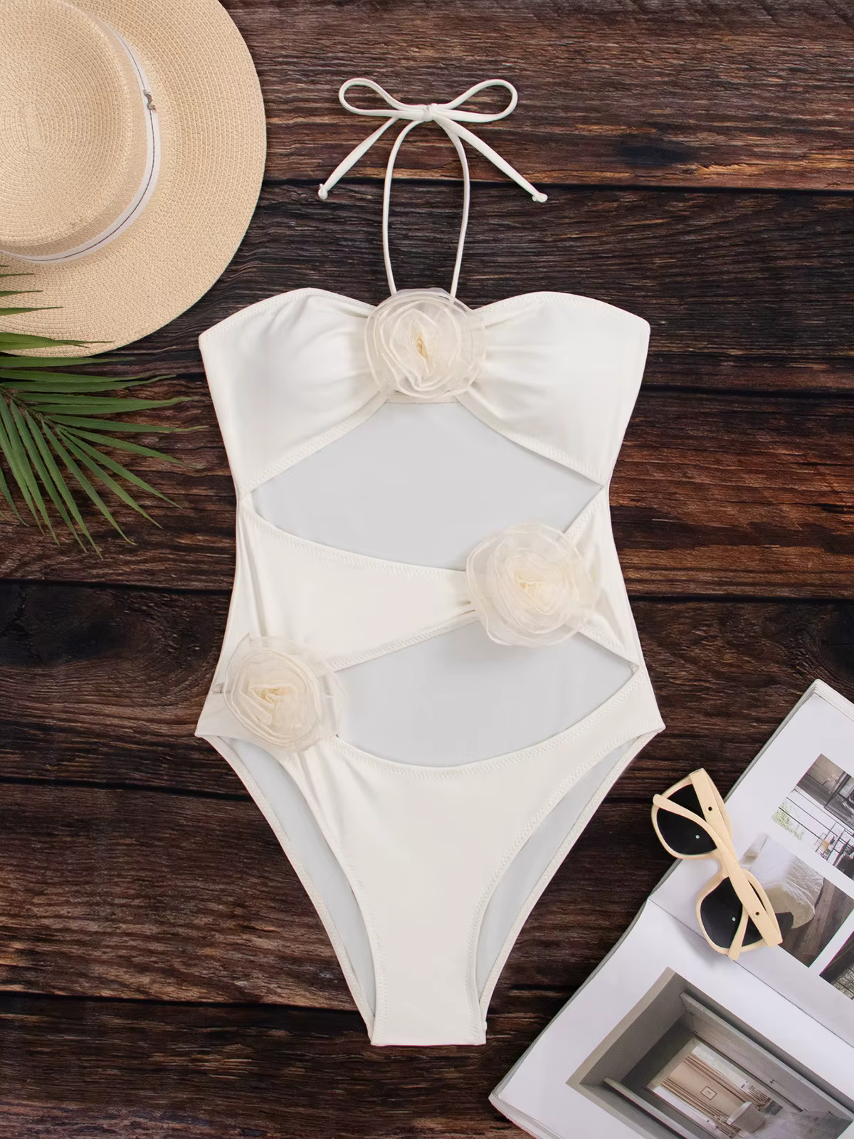 REY ONE PIECE ROSE BIKINI