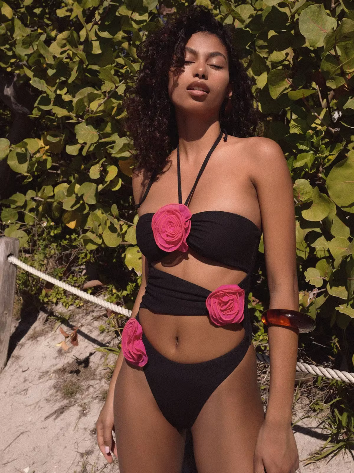 REY ONE PIECE ROSE BIKINI