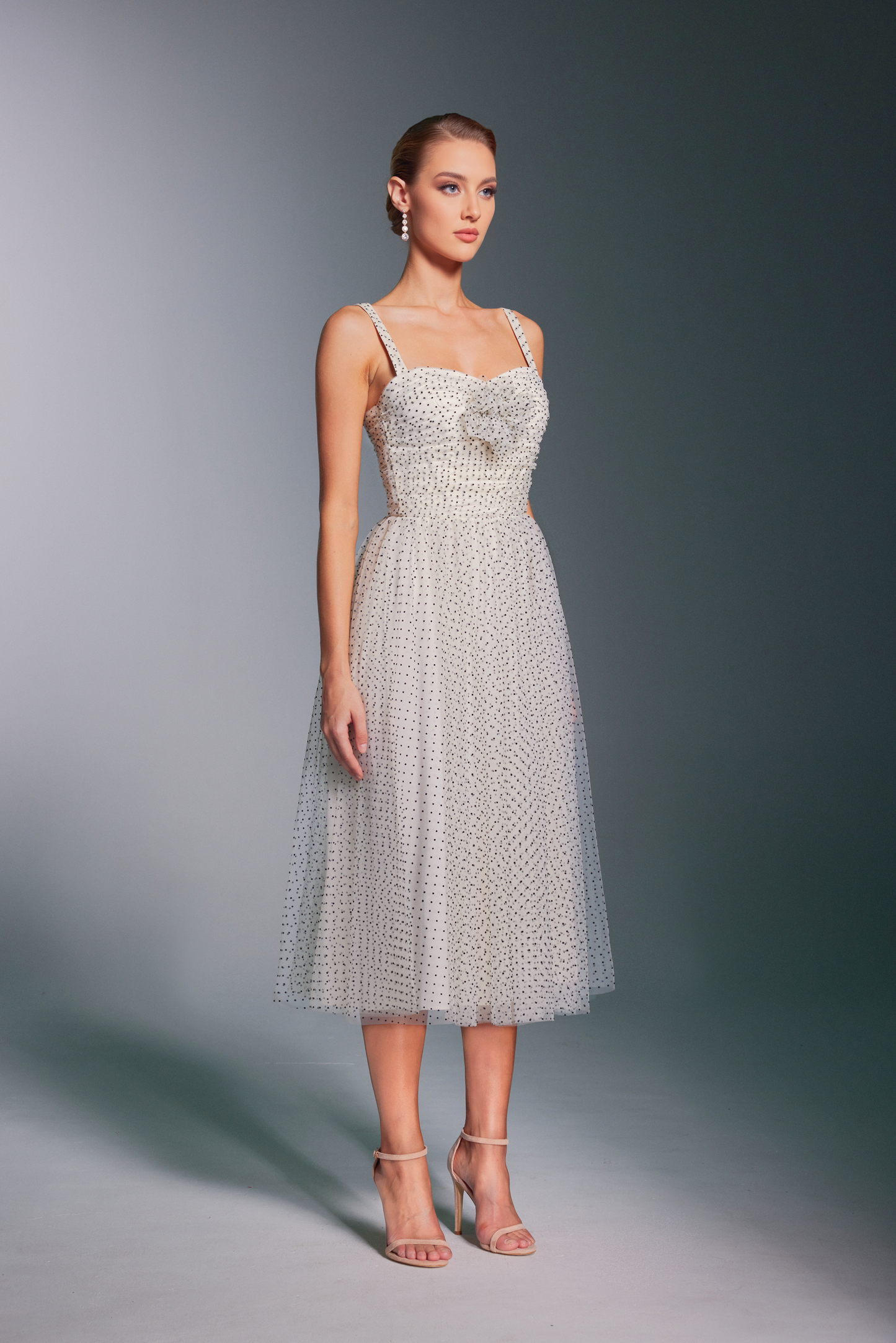 POLKA DOT TULLE DRESS
