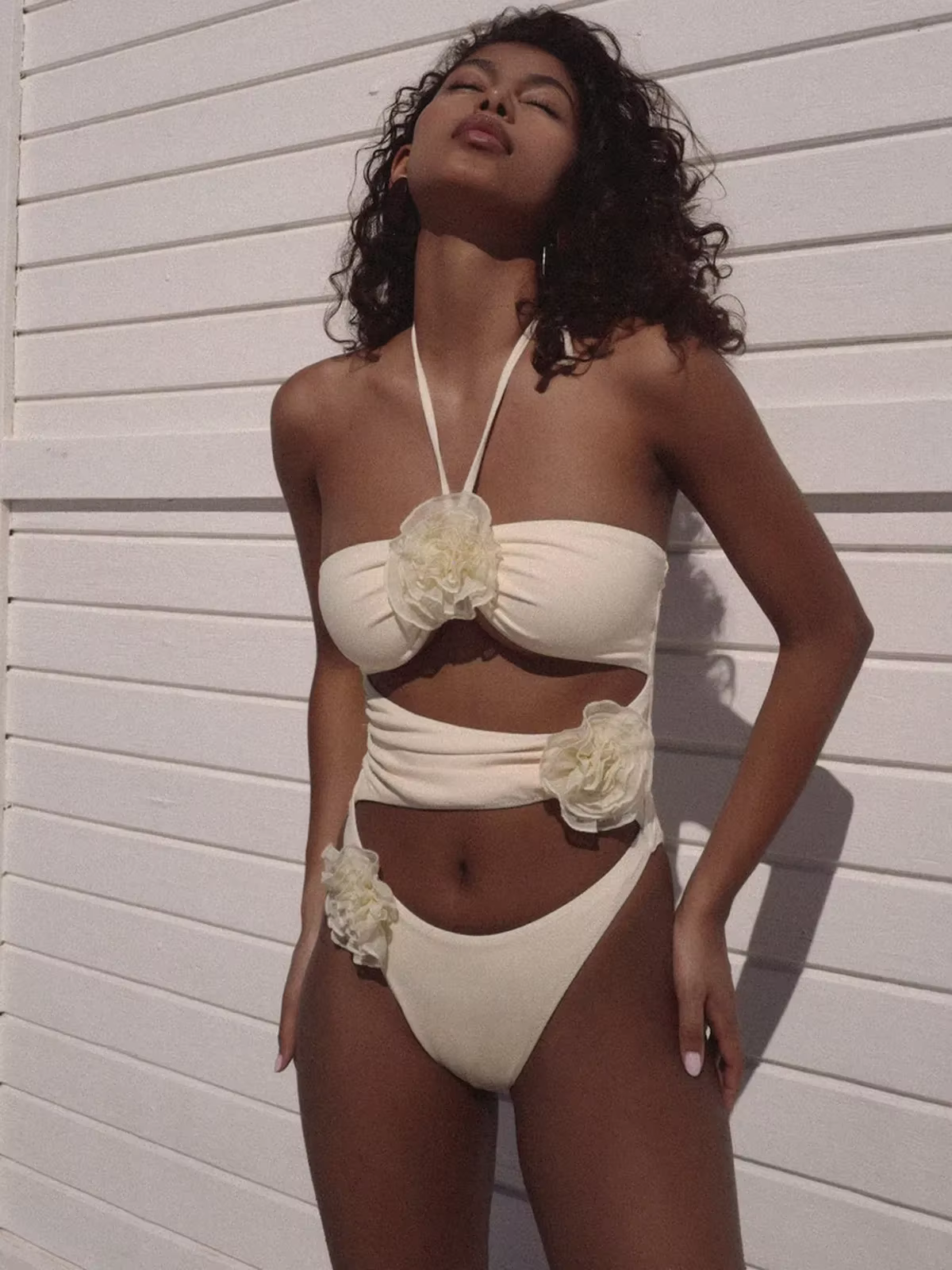 REY ONE PIECE ROSE BIKINI