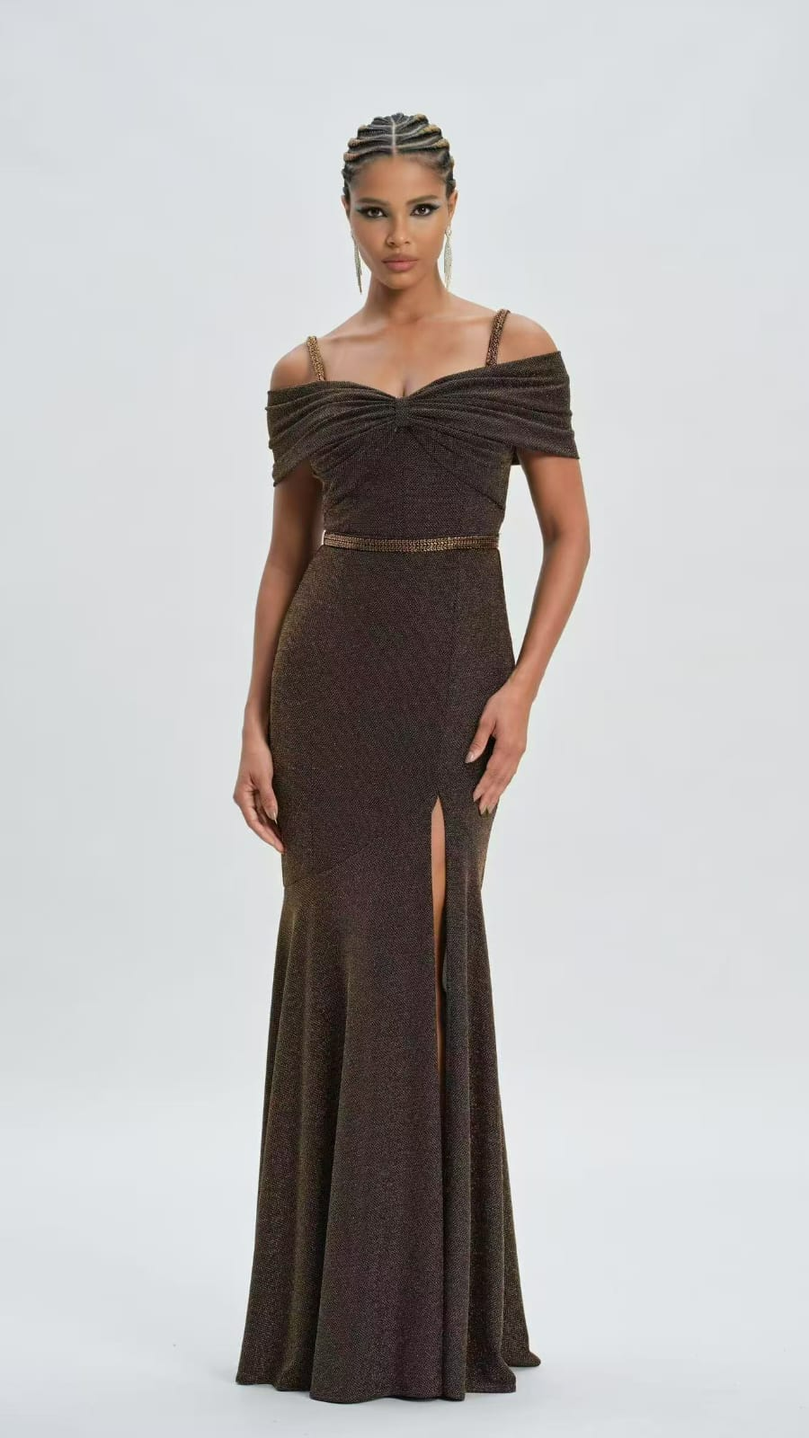 OFF SHOULDER MAXI DRESS